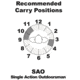 Galco S.A.O. Single Action Outdoorsman - Left Hand - Tan SAO149