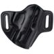 Galco S&amp;W Concealable Belt Leather Holster, Smith &amp; Wesson M&amp;P 40 Compact/Smith &amp; Wesson M&amp;P 9 Compact, Right Hand, Plain, Black, CON474B