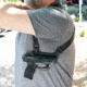 Galco S3H Shoulder Leather Holster Component - Right Hand - Black 248B