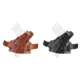 Galco Silhouette High Ride Holsters, Leather, Black, Tan