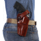 Galco DAO Strongside/Crossdraw Belt Holster, Smith &amp; Wesson Model 460 X-Frame Revolver 5in, Right, Plain, Tan, DAO190