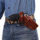 Galco DAO Strongside/Crossdraw Belt Holster, Smith &amp; Wesson Model 460 X-Frame Revolver 5in, Right, Plain, Tan, DAO190