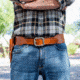 Galco Wrangler Cartridge Belt, Tan, 34, W-WR45-34