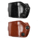 Galco Yaqui Slide Belt Holster for Glock 21 and S&amp;W J Fr, Leather, Black, Tan