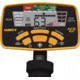 Garrett Ace 400, 8.5x11 in, Black/Yellow, Medium 1141260