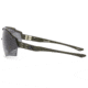 Gatorz Blastshield Sunglasses, Black Logo, OD Green Frame, Ballistic Smoke Lens, 841235126215
