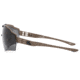 Gatorz Blastshield Sunglasses, Black Logo, TAN Frame, Balistic Smoke Lens, 841235126222