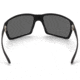 Gatorz Marauder Glasses, Smoke Polarized Lens w/Blue Mirror, Black, One Size, GZ-12-421