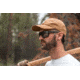 Gatorz Marauder Glasses, Smoke Polarized Lens w/Blue Mirror, Black, One Size, GZ-12-421