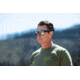 Gatorz Marauder Glasses, Smoke Polarized Lens w/Blue Mirror, Black, One Size, GZ-12-421