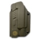 GBRS Group x Priority 1 OWB Belt Holster, x300U/G17/G19/G19x/G22/G23/G34/G35/G45, Left Hand, OD Green, GEAR-HOLS-OWB-GLK-SF-ODG-L