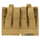 Gbrs Group Gear GBRS Group Double Rifle Magazine Pouch - Bungee Retention, GEAR-DRMP-5.56-BR-CB
