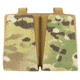 Gbrs Group Gear GBRS Group Double Rifle Magazine Pouch - Bungee Retention, GEAR-DRMP-5.56-BR-MC