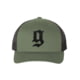 GBRS Group Puff G Trucker Hat, Multicam Black &amp; Black, HAT-PUFF-MCBBLK
