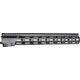 Geissele MK16 Super M-Lok 15in Modular Rail, Black, 05-792B