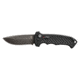 Gerber 06 Auto Automatic Folding Knife, 8.5 in Overall, 3.8 in S30V Plain Drop Point Black Oxide Blade, Anodized 6061-T6 Machined Aluminum Black Handle, 30-001295