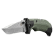 Gerber Edict Drop Point Folding Knife, FE, 154CM, Green, 30001300