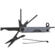 Gerber Armbar Mini Multi-Tool, 1.5in Black Oxide Plain Blade, Urban Blue Aluminum Handle, GB-1072681