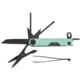 Gerber Armbar Mini Multi-Tool, 1.5in Black Oxide Plain Blade, Mint Green Aluminum Handle, GB-1072682