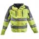 Eclipse SX - Ansi 107 with Soft Shell Liner Jacket, Lime Yellow, 5XLR