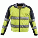 Gerber Outerwear Sigma Two Tone Soft Shell Liner Jacket, Navy / Lime, Extra Small, Regular 51EL XSR