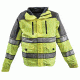 GERBER OUTERWEAR Eclipse Sx - Ansi 107 W/ Soft Shell Liner Jacket, Navy / Lime, SR 70RXL SR