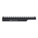 GG&amp;G AR-15 Scope Mounting Rail, Black - Scout Version - GGG-1001