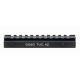 GG&amp;G AR-15 Scope Mounting Rail, Black - Standard Version - GGG-1002