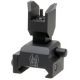 GG&amp;G Top Mounted Deployable Front Sight for Picatinny, Tritium Sight Post, Black, GGG-1393T