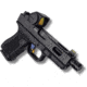 Gideon Optics Granite RMR Competition 1x 28.33x22.5mm Reflex Red Dot Sight, 8 MOA Red Dot Reticle, Black, GTRMR-CO-RD