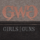 Girls With Guns 9072 Roses Are Gold Made Of Polyester With Gray Finish &amp; Rose G