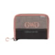 Girls With Guns Handgun Cases, 9 in Long, Full-Size, Lockable Keyring, Ultra-Soft Lining, Foam Padding, Gray w/Rose Gold Accents, 9072