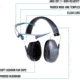 Girls With Guns Assure Protective Safety Glasses &amp; Earmuffs Combo Set, Gray/Teal/Black, One Size, 2388