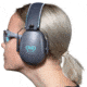 Girls With Guns Assure Protective Safety Glasses &amp; Earmuffs Combo Set, Gray/Teal/Black, One Size, 2388