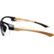 Girls With Guns Devotee Protective Shooting Safety Glasses, Gold/Brown Frame, Clear Lenses, One Size, 2371