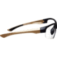 Girls With Guns Devotee Protective Shooting Safety Glasses, Gold/Brown Frame, Clear Lenses, One Size, 2371