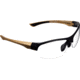 Girls With Guns Devotee Protective Shooting Safety Glasses, Gold/Brown Frame, Clear Lenses, One Size, 2371