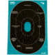 Girls With Guns Gwg Splash Self-Adhesive Oval Handgun Trainer Paper Target, Teal/Black, 12X18, 15283