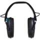 Girls With Guns Shield Low-Profile Electronic Earmuffs, 24 dB NRR, ANSI S3.19 &amp; CE EN352-1 Hearing Protection Rated, Gray/Teal/Black, One Size, 2348