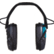 Girls With Guns Shield Low-Profile Electronic Earmuffs, 24 dB NRR, ANSI S3.19 &amp; CE EN352-1 Hearing Protection Rated, Gray/Teal/Black, One Size, 2348