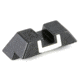 Glock 6.5mm G17/19/22/23/24/26/27/31/32/33/34/35/37/38/39 Fixed Rear Steel Sight, Not G42/G43, White, 6.5mm, GLSP04197