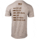 Glock Caliber Graphic T-Shirt - Men's, Tan, Large, AP96374