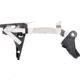 Glock OEM Flat Faced .22 LR Performance Trigger, Glock 44, Silver/Black, 75580