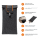 GoDark Faraday Bag for Phones, Charcoal, FPB01