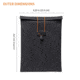 GoDark Faraday Bag for Tablets, Charcoal, FTB01