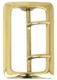 Gould &amp; Goodrich Duty Belt Buckle, Brass, Brass, 125-BR