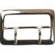Gould &amp; Goodrich Duty Belt Buckle, Nickel, Nickel, 125