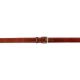 Gould &amp; Goodrich Shooters 1.25in Belt, 28in, Chestnut Brown, 190-28