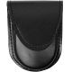 Gould &amp; Goodrich Round Bottom Single Handcuff Case, Hidden Snap, Black, B583