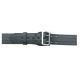 Gould &amp; Goodrich Leather Lined Duty Belt, 4 Row Stitched, 24, Nickle Buckle, Black, B59-24FL4R
